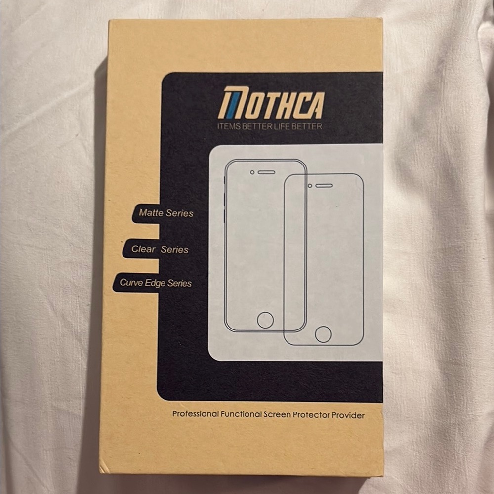 Matte Series Screen Protector for Cell Phones - Black